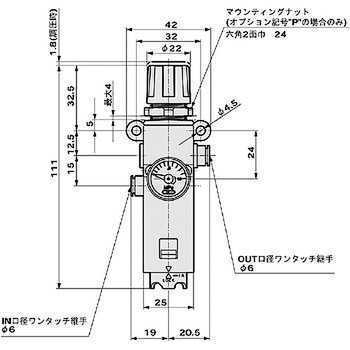小型フィルタレギュレータ WB500シリーズ CKD