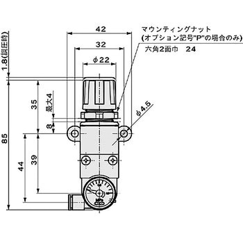 小型レギュレータ RB500シリーズ CKD