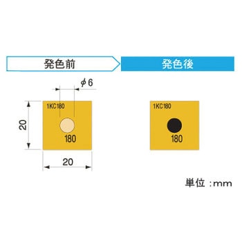 サーモカラーセンサー 標準型1温表示タイプ アセイ工業