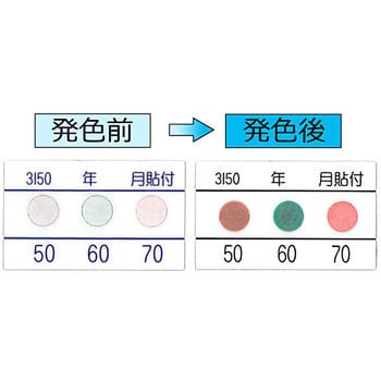 サーモカラーセンサー 3温表示タイプ(10℃間隔)