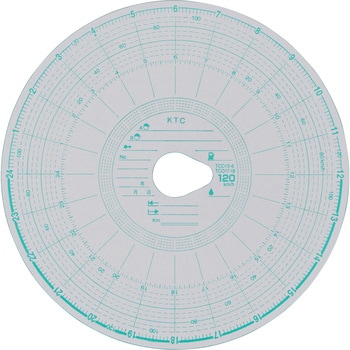 タコグラフ チャート紙