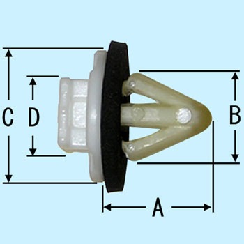 MT107-100 �g���^�^�C�v �N���b�v �m�[�u�����h 33022394