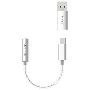 ハイレゾ対応DAC内蔵USB Type-C変換ケーブル/USB Aタイプ変換アダプター AZLA(アズラ)