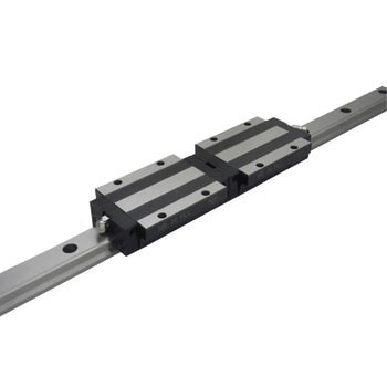 リニアレール(定寸)+ブロック2個セット品 フランジタイプ長尺 SBC