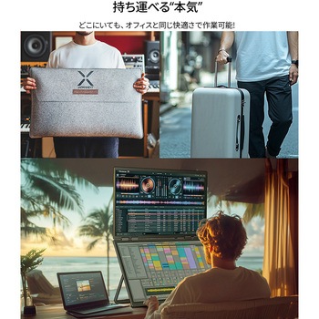23.8型/1920×1080/HDMI×1、USB-C×2/ブラック/スピーカー有/2年保証/デュアル JAPANNEXT