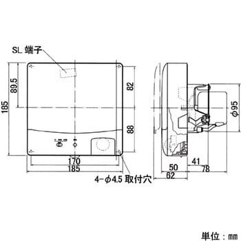 VFP-8XKSD2 圧力形パイプ用ファン (パネルタイプ・センサー自動運転