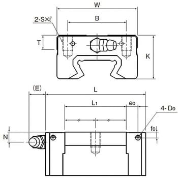 SSR20XVUUブロックのみ LMブロック SSR○○XV形 1個 THK 【通販サイト