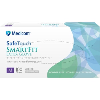 セーフタッチ スマートフィット ラテックスグローブ パウダーフリー メディコムジャパン