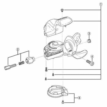 アウターアジャストボルトユニット(右用) SHIMANO(シマノ)