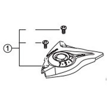 ST-EF51 4Aカバー9S/ネジ SHIMANO(シマノ)