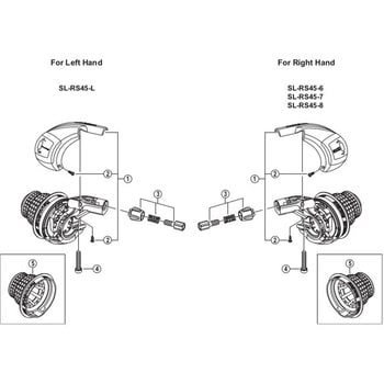 Y6UD98130 シフティングケーブルアジャストボルトユニット 1個 SHIMANO