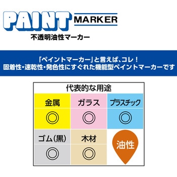 PX21.6 ペイントマーカー細字 1本 三菱鉛筆(uni) 【通販サイトMonotaRO】