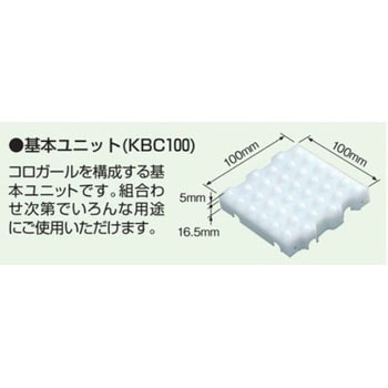 樹脂製ボールユニット(コロガール)単体 KBC型 オークラ輸送機