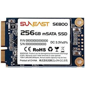 SE800-m256GB 内蔵SSD mSATA 1個 SUNEAST(サンイースト) 【通販サイト ...