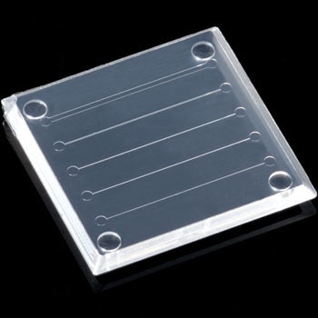 流路5種幅チップ 射出成形マイクロチップ(評価タイプ) アズワン 33133396