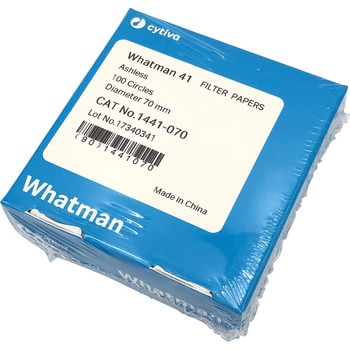 定性濾紙 No.41(円形) Whatman(ワットマン)