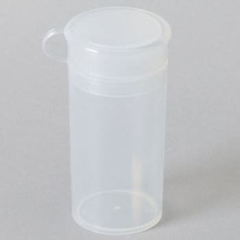ニューPPサンプル管 マルエム(理化学・容器) 差込みキャップ瓶