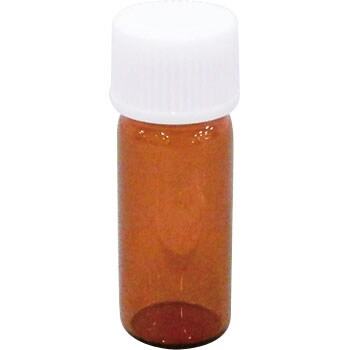 スクリュー管瓶(褐色) マルエム(理化学・容器)