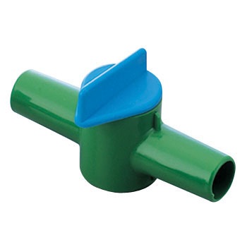 No.376 ストップコック(HDPE) 1袋(10個) アズワン 【通販
