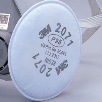 2071 防じんマスク 交換用フィルター 1個 3M(スリーエム) 【通販