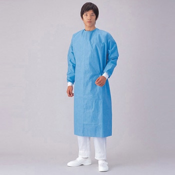 CN303-R ディスポガウン アズワン 青色 - 【通販モノタロウ】