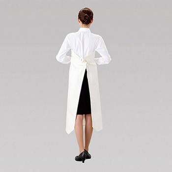 ウレタンワンタッチ胸付前掛 - アズワン