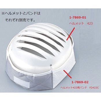 ヘルメット(クリーンルーム用) アズワン