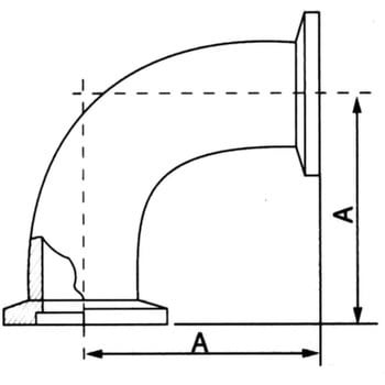 エルボー(SUS316L) EDWARDS
