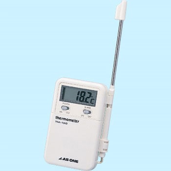 アズワン食品用デジタル温度計 ＴＭ－１５０校正書付【4622-2220】-