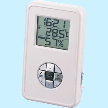 CTH-202 デジタル温湿度計(0.5度) 1個 カスタム 【通販モノタロウ】