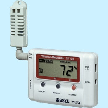 TR-72U 温湿度記録計(おんどとりRH) 1個 T&D(ティアンドデイ) 【通販