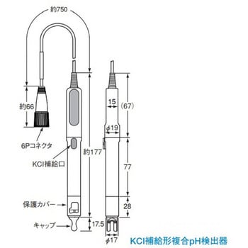 pH72SN-21-AA パーソナルpH計用 オプション 1本 横河電機 【通販サイト