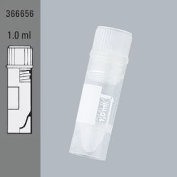 クライオチューブ CryoFreeze? 3.6mL 内ネジ・丸底 50本/袋×8袋入