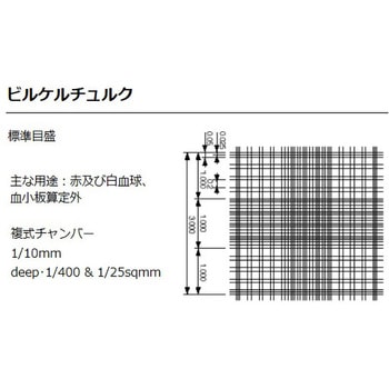 カウンティング・チェンバー(血球計算盤) アズワン