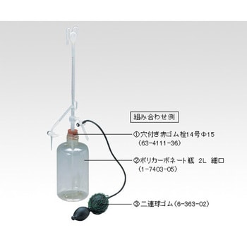 自動ビューレット アズワン ビュレット本体 【通販モノタロウ】