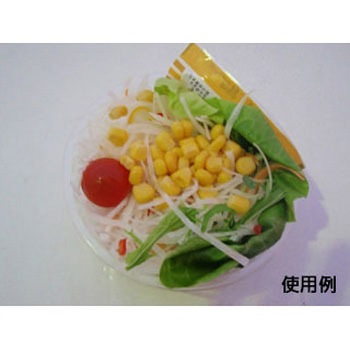 クリアボウル 透明蓋付 - 中央化学