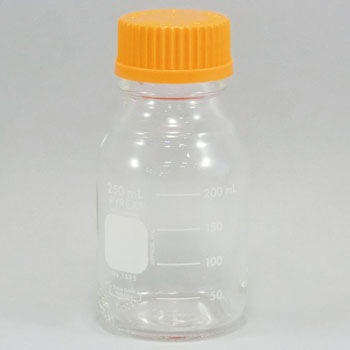 250ml Pyrexメディウム瓶 オレンジキャップ付き Pyrex パイレックス 材質 本体 Pyrex R 硼珪酸ガラス 容量 250ml 1個 通販モノタロウ 33228176