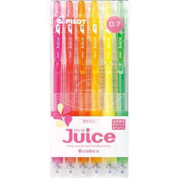 Lju60f 6kg ジュース 蛍光カラー 1セット 6色 パイロット 通販サイトmonotaro