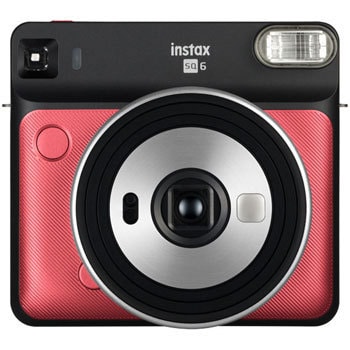 INS SQ6 RUBY RED チェキスクエア instax SQUARE SQ6 1台 富士フイルム 