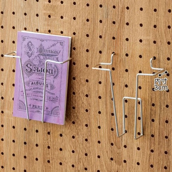 有孔パネルパネル用ポストカード入れ(Φ3mm) ストア・エキスプレス