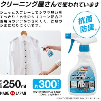 衣類のシワ伸ばしスプレー アイメディア