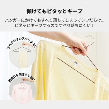 すべり落ちにくいハンガー アイメディア