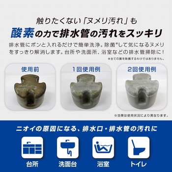 排水管の一発洗浄 オレンジタイプ アイメディア