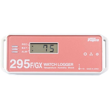 衝撃・温度・湿度データロガー(防水・NFC通信) WATCH LOGGER