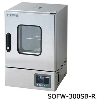定温乾燥器 強制対流方式 ステンレスタイプ・窓付き SOFWシリーズ 出荷前点検検査書付 アズワン
