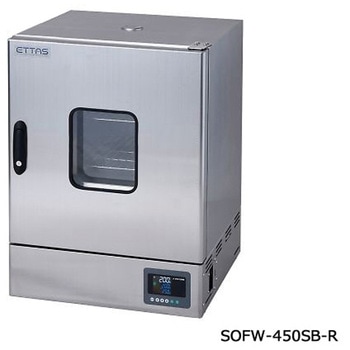 定温乾燥器 強制対流方式 ステンレスタイプ・窓付き SOFWシリーズ 出荷前点検検査書付 アズワン