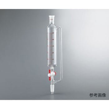 円筒分液ロート 平衡型・PTFEコック アズワン