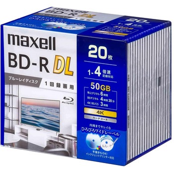 録画用BD-R DL 1回録画用 50GB マクセル 【通販モノタロウ】 録画用BD-R DL 1回録画用 50GB マクセル 【通販モノタロウ】