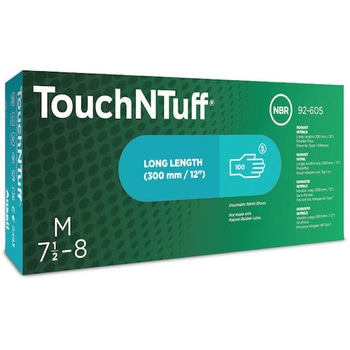 ニトリルゴム使い捨て手袋 TouchNTuff 92-605 アンセル
