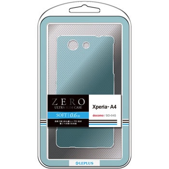 Xperia Tm A4 So 04g 超極薄tpuケース Zero Soft クリアブルー Leplus Xperiaケース 通販モノタロウ Lp So04gttcbl